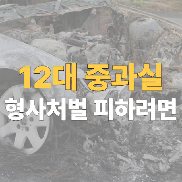 12대 중과실 교통사고 합의금 대표이미지