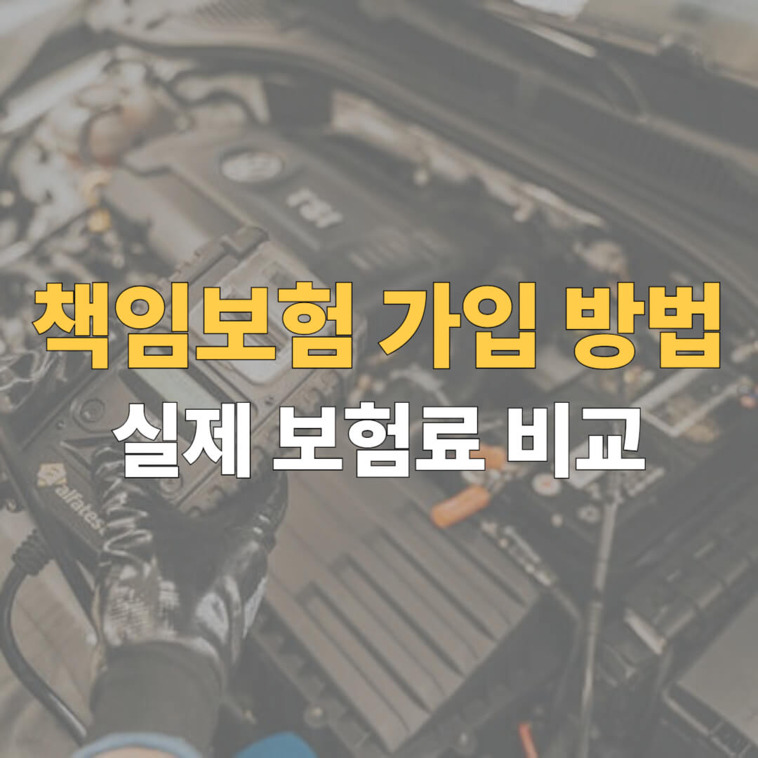 자동차 책임보험만 가입 방법 대표이미지
