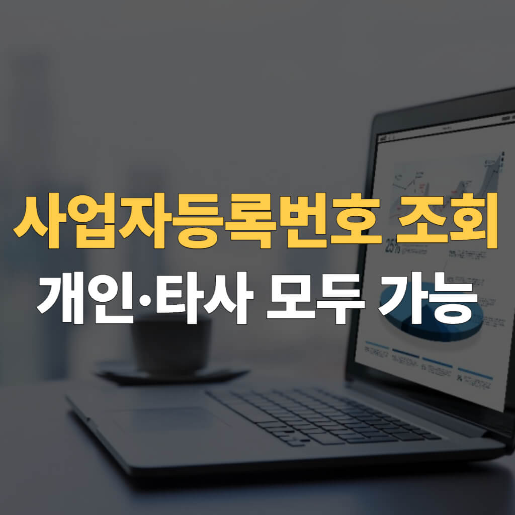 개인 사업자등록번호 조회 대표이미지