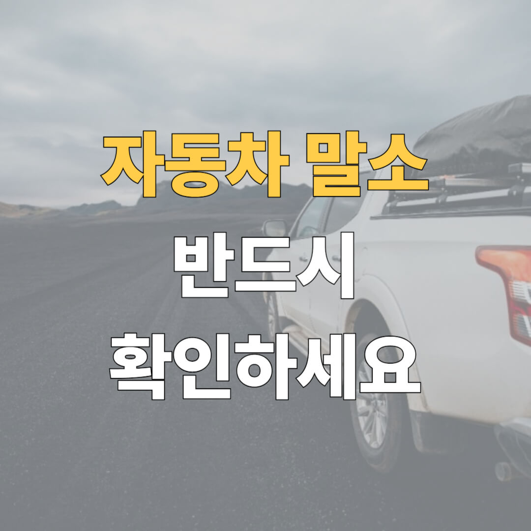 자동차 말소등록 확인 대표이미지