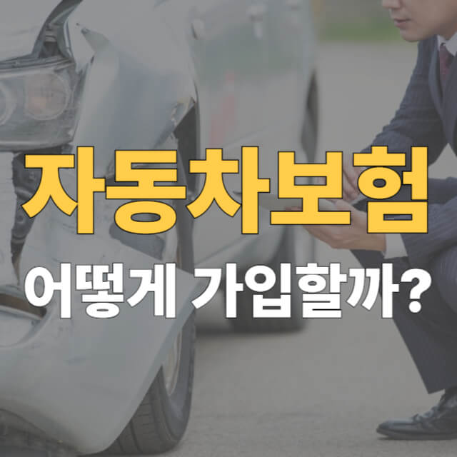 자동차보험 가입 팁 대표이미지